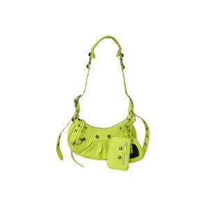Balenciaga Le Cagole Shoulder Bag Neon Yellow